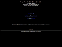 Tablet Screenshot of kga-architects.org